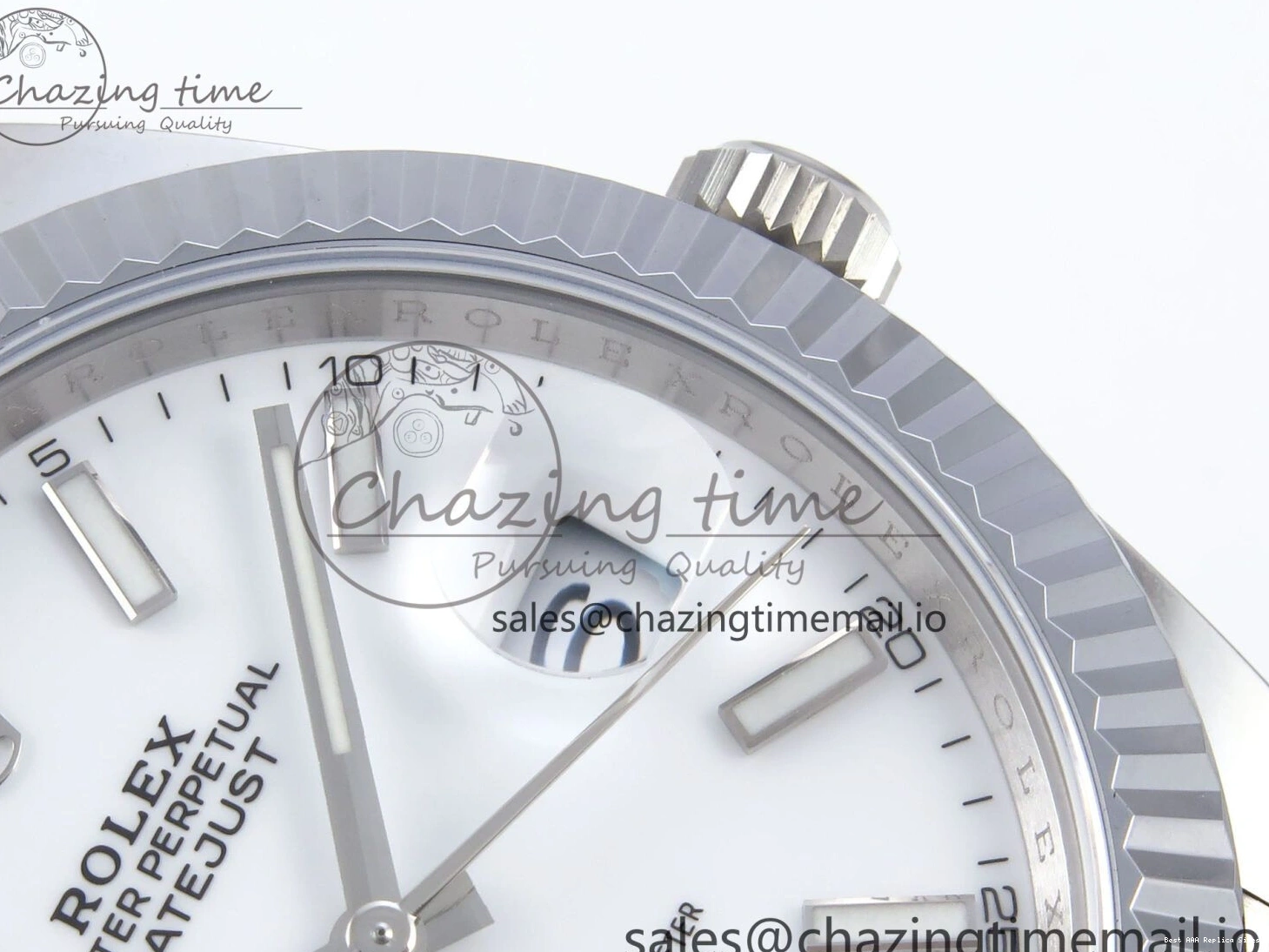 AAA Replica Watches TimelessDesign Edition on White 936 Steel 1:1 Jubilee 41 QF+ Bracelet 904L SS 126334 Dial VR Best DateJust Stick 0112